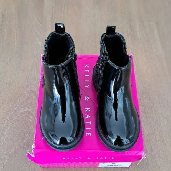 Kelly & Katie Lil Basil Boot - Size: Toddler 7 - Color: Black - Picture 2 of 9